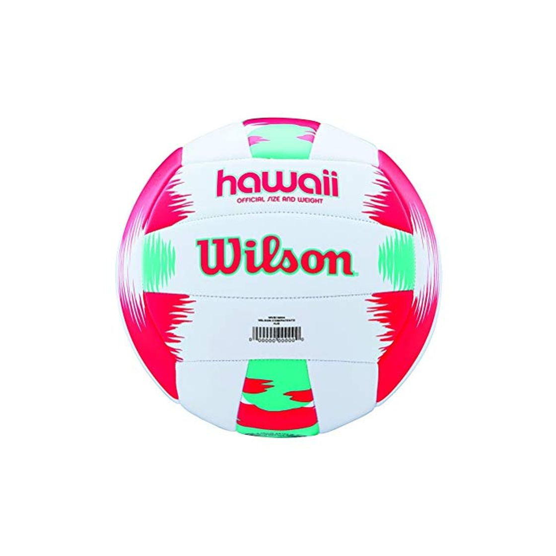 Product Wilson Pelota de vóley-playa, Exterior, Uso recreativo, Tamaño oficial, AVP HAWAII, Rojo