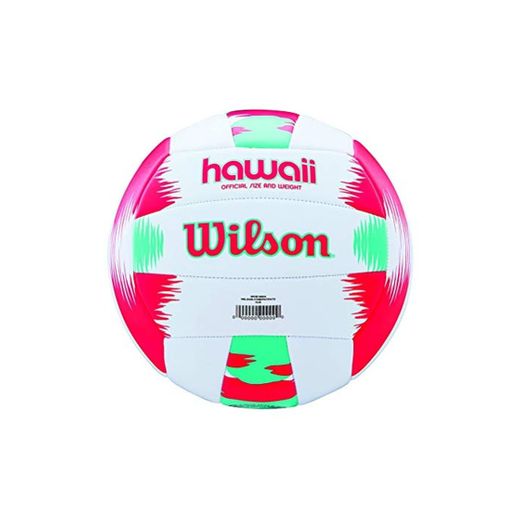 Wilson Pelota de vóley-playa, Exterior, Uso recreativo, Tamaño oficial, AVP HAWAII, Rojo