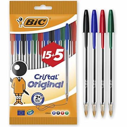 BIC Cristal Original Fine bolígrafos punta fina