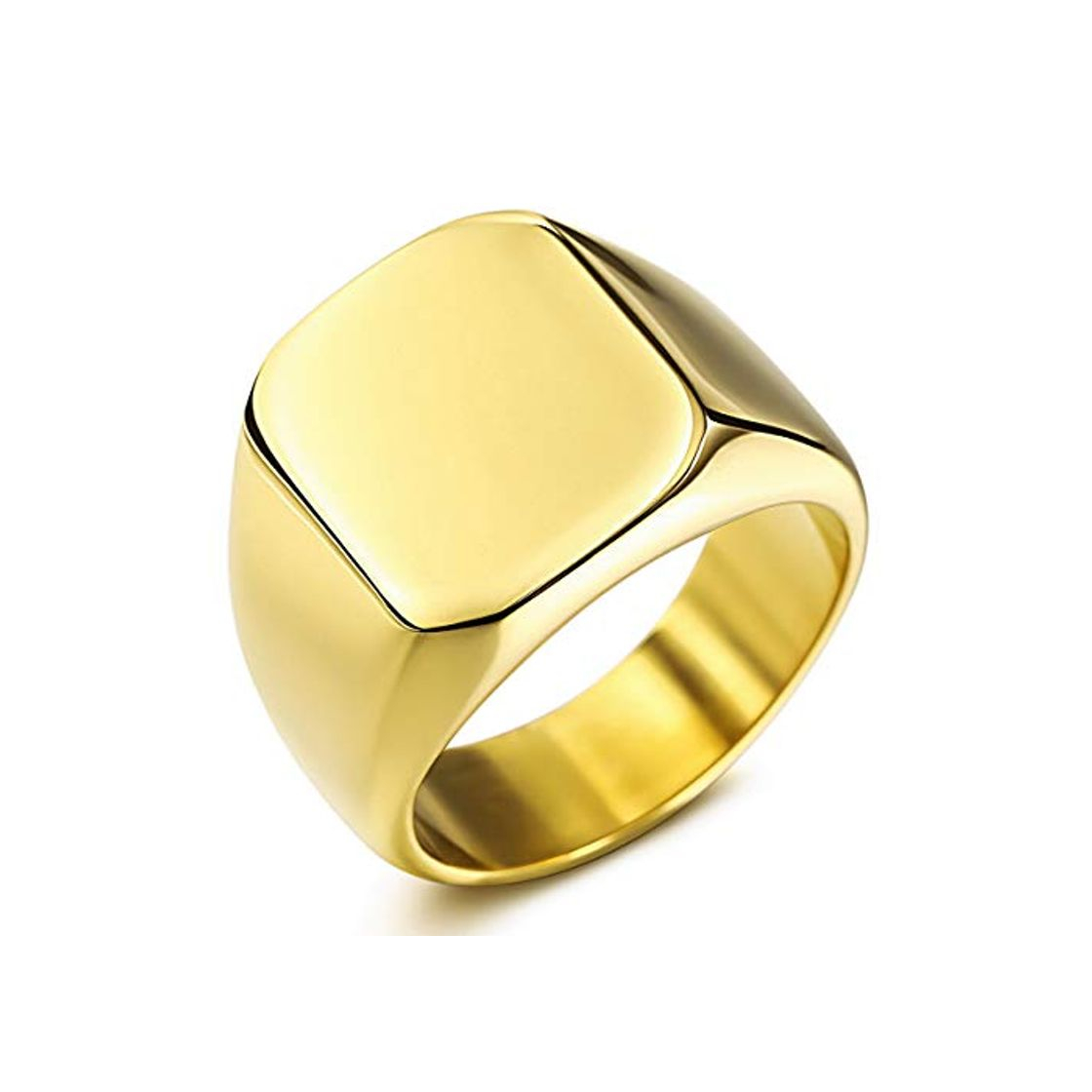 Moda MunkiMix Anillo de sello para hombres Mujeres Niños 316l Anillos para hombre