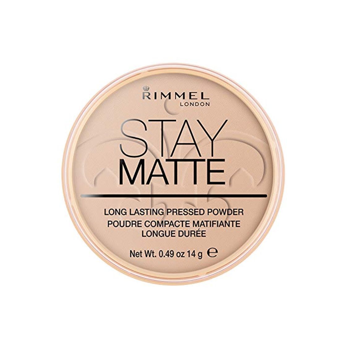 Social Rimmel London Stay Matte Tono 005 Polvo Compacto Matificante con Minerales Naturales