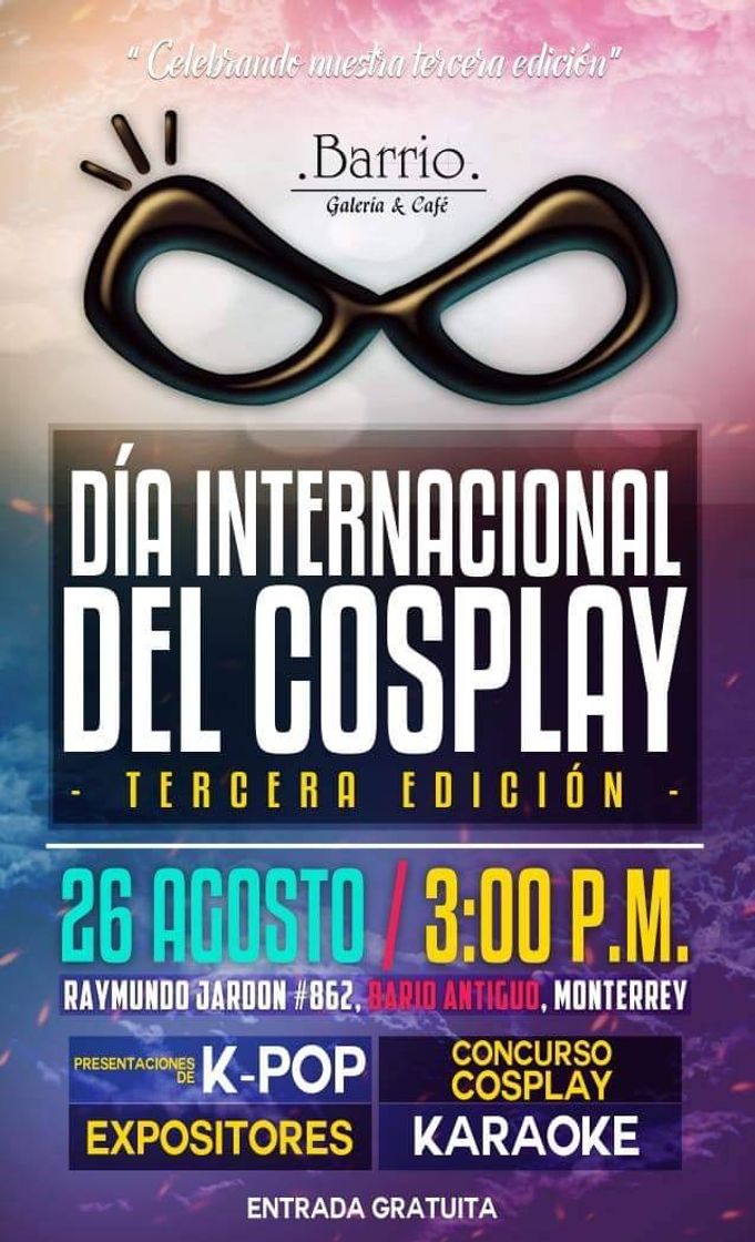 Moda Día Internacional del Cosplay 3era Edición