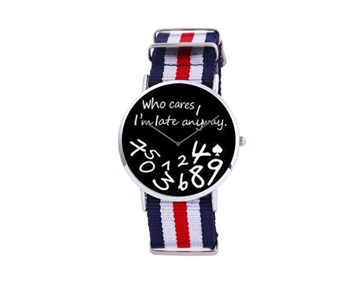 Moda Unisex Reloj de Pulsera Who Cares