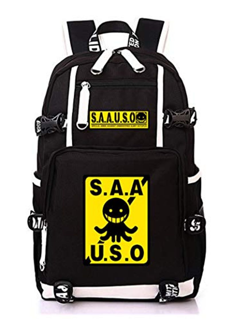 Moda Cosstars Assassination Classroom Anime Mochila Escolar Estudiante Bolso de Escuela Backpack Mochila