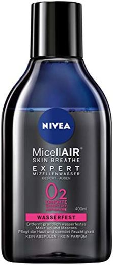 Nivea Mice llair Skin Breathe Expert Mizell Agua Waterproof, micela Lavado Agua