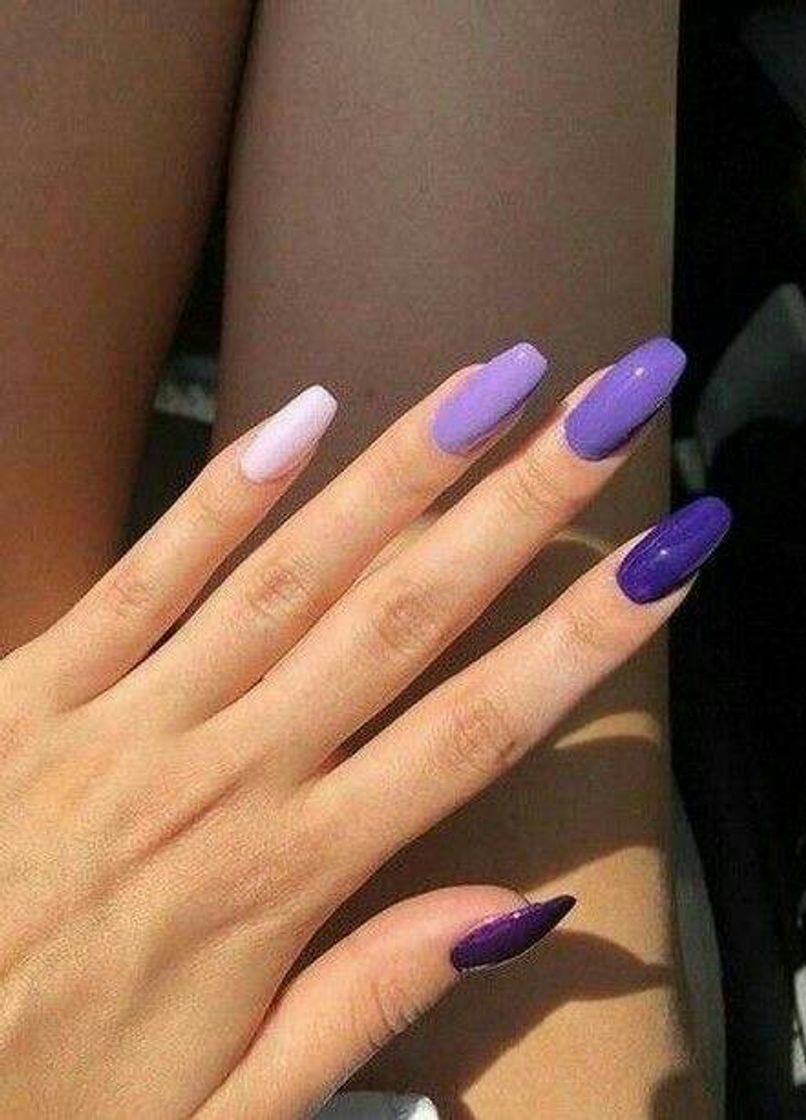 Fashion Unha purple💅💜