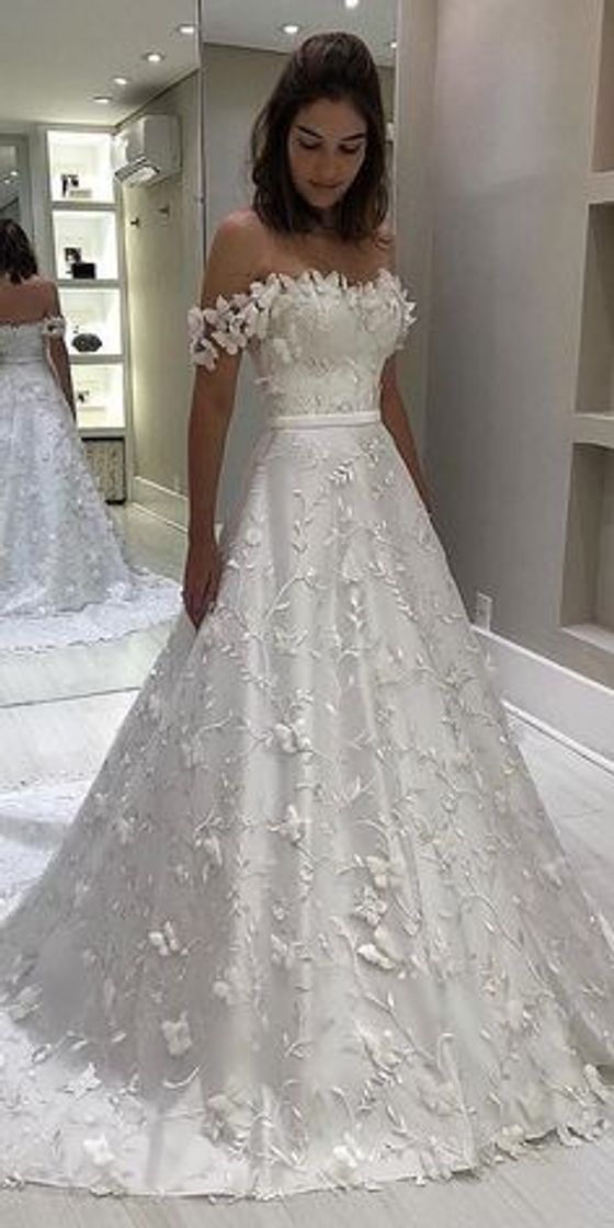 Social Vestido de Novia Blink Vestido de Novia Vestido Largo de Sirena de Encaje Blanco Vestido de Novia para Bodas Novias Apliques de Tul con Cuello en V Vestidos de cóctel Largos de Noche A M