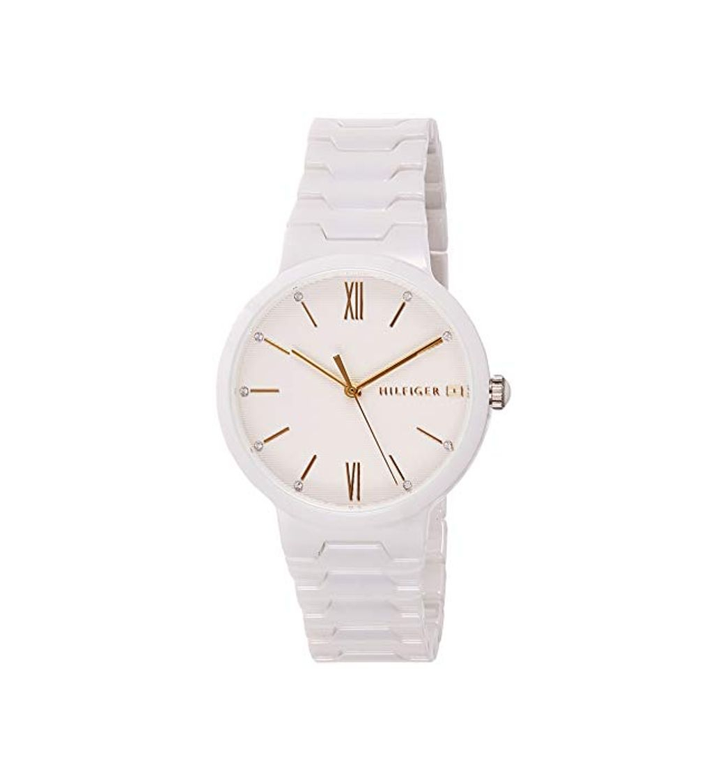 Moda Skagen Reloj Analogico para Mujer de Cuarzo con Correa en Silicona SKW2763