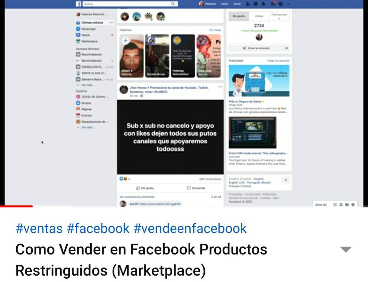 Moda Cómo vender productos Restringuidos en Facebook 🤭