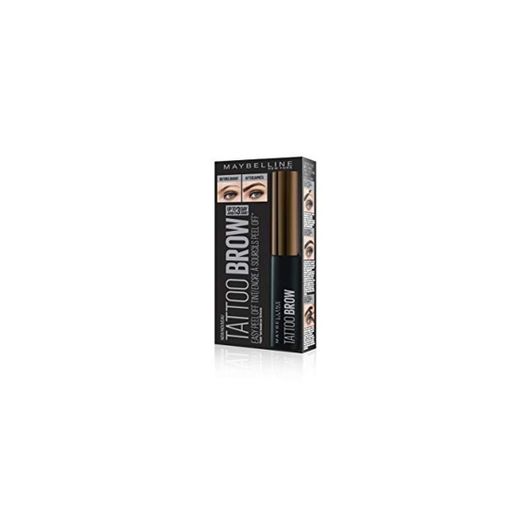 Tinte para Cejas Castañas Brow Tattoo Gel, de Maybelline