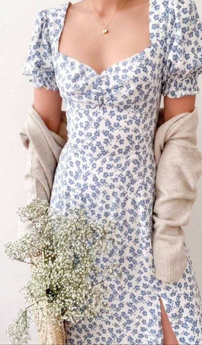 Fashion vestido floral soft