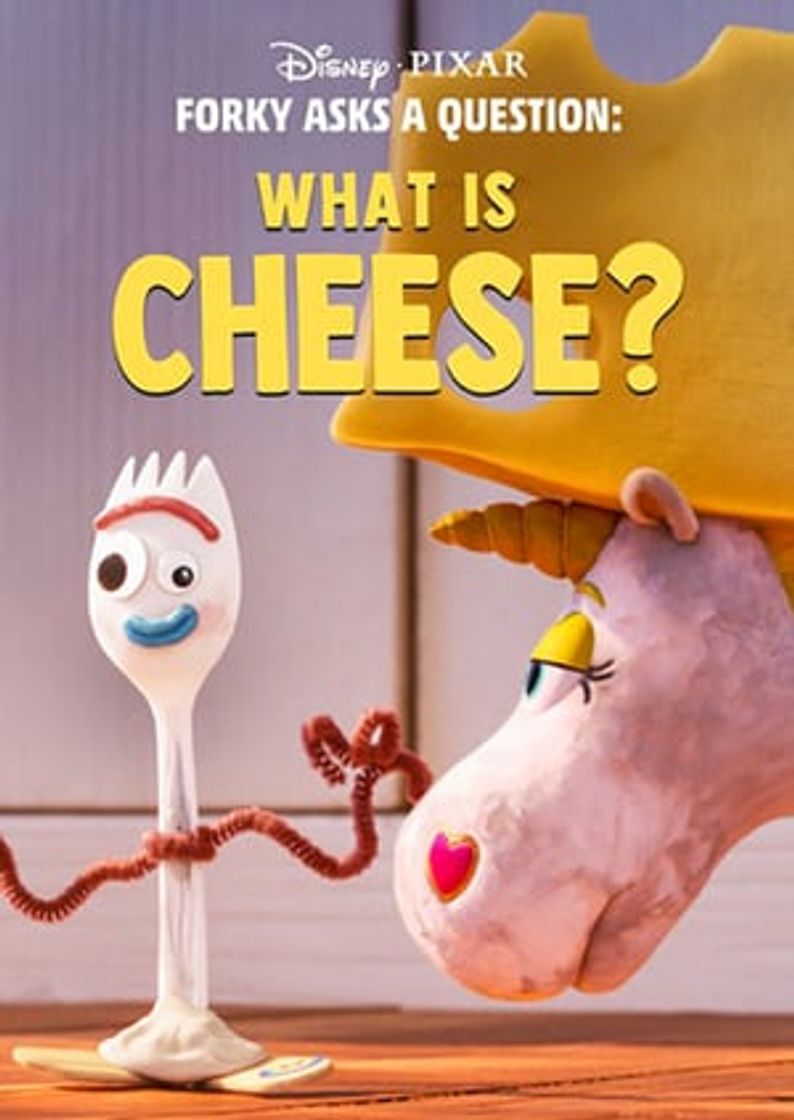 Movie Forky hace una pregunta: ¿Qué es el queso?