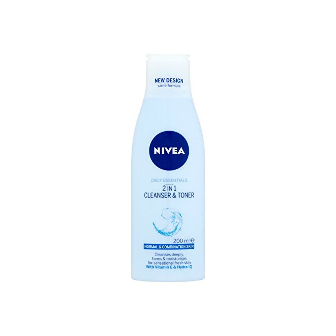 Beauty Nivea visage - Tónico y limpiador 2 en 1, pack de 3