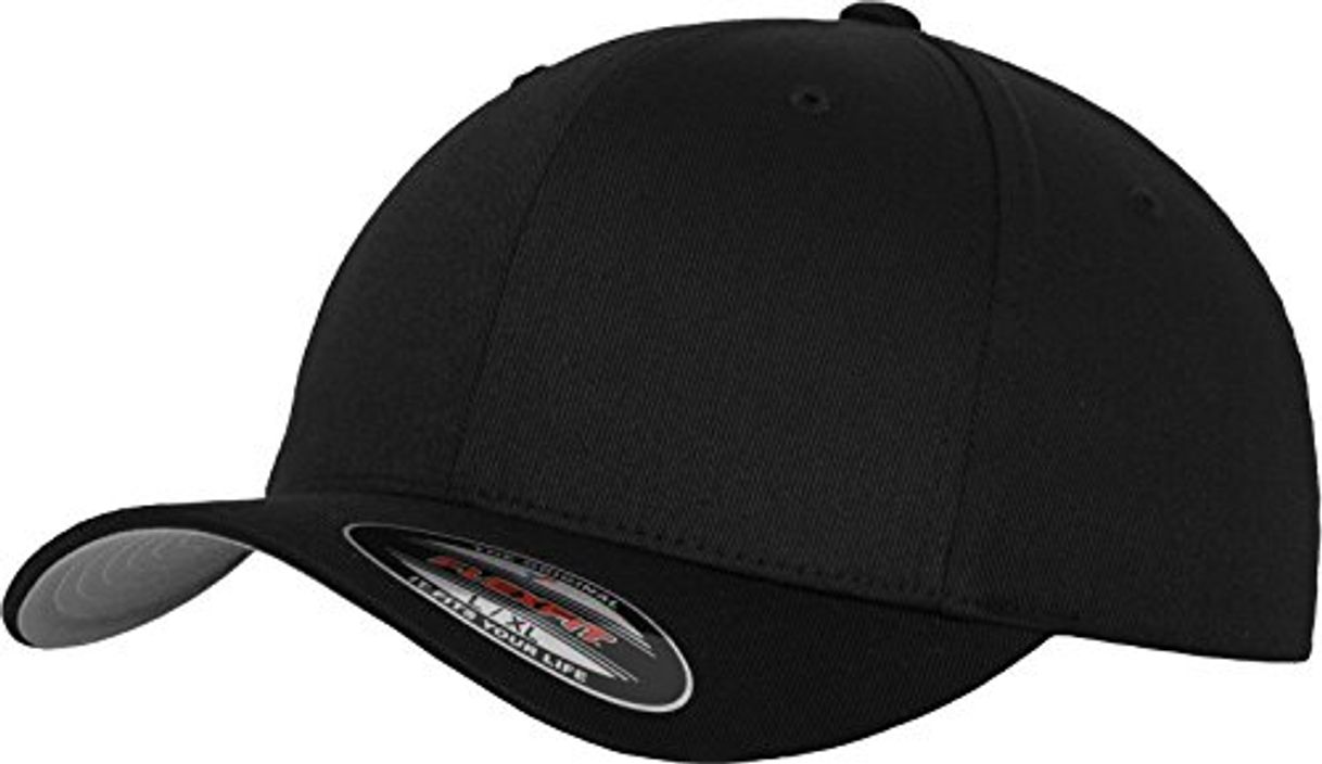Social Flexfit Mütze Wooly Combed - Gorra de náutica, Color Negro, Talla DE: