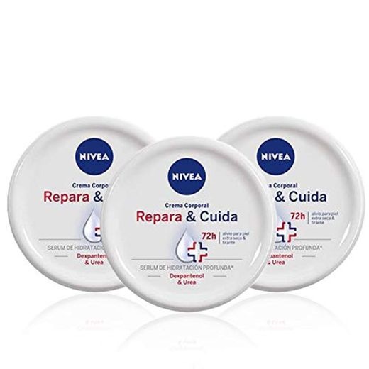 NIVEA Repara & Cuida Crema Corporal en pack de 3