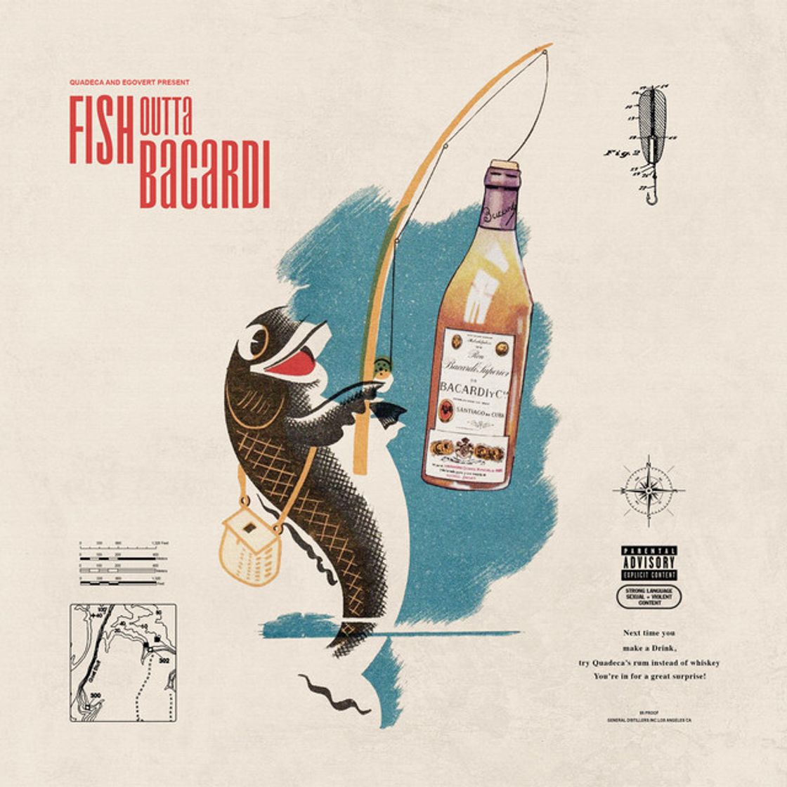 Music Fish Outta Bacardi