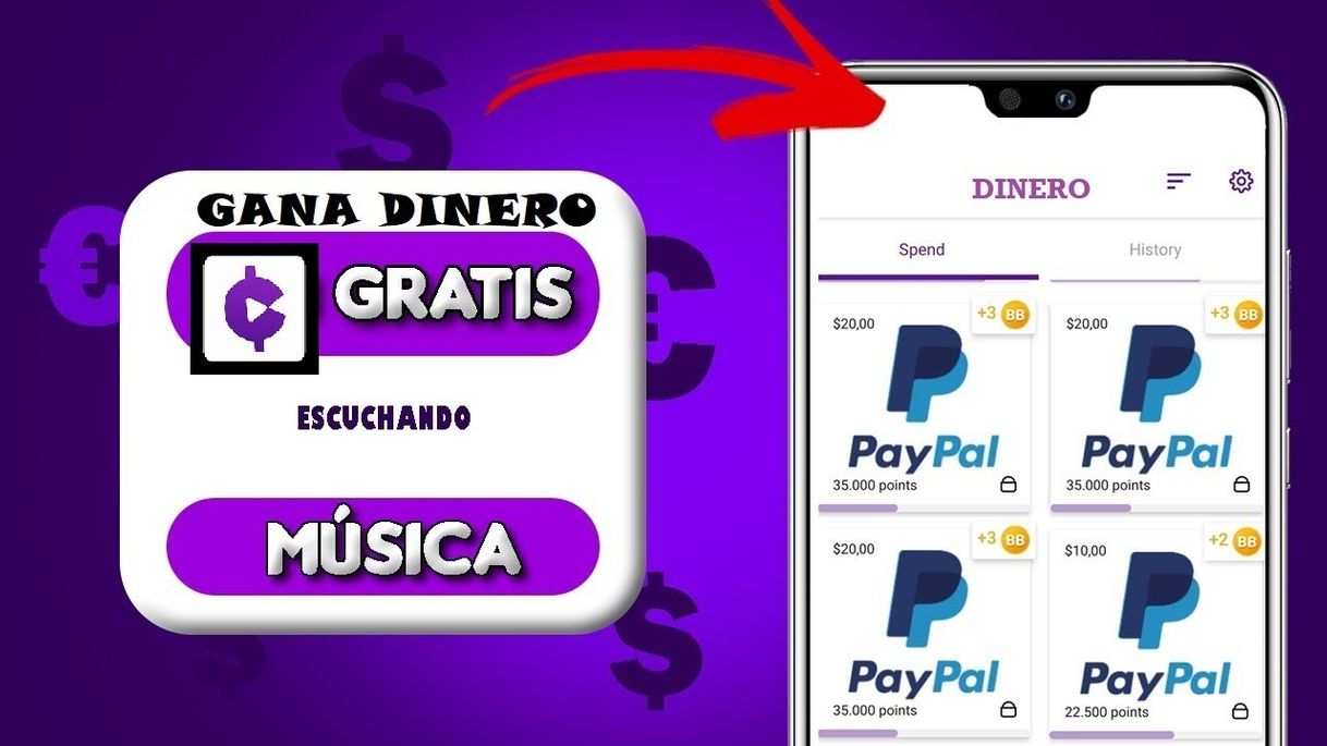 Social Curren cash es una app para escuchar música y ganar plata🤑