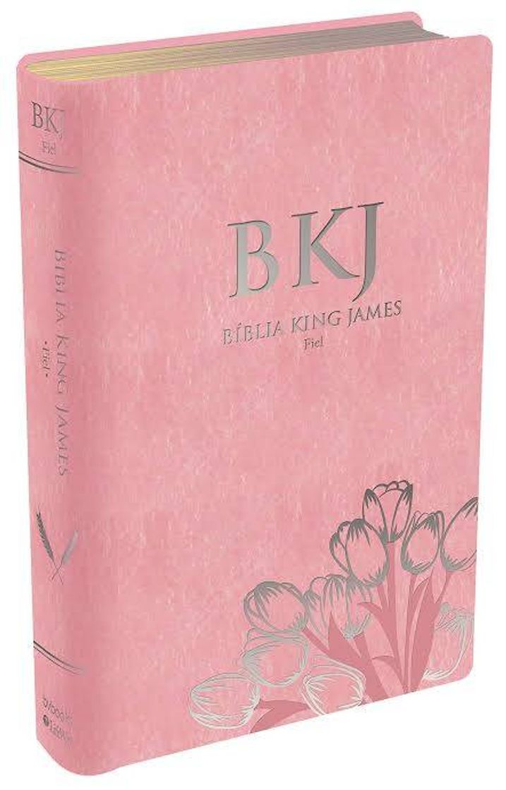 Moda Biblia king james 1611 rosa