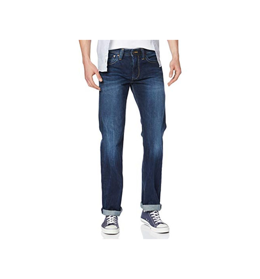 Social Pepe Jeans Kingston Zip, Vaqueros Regular para Hombre, Azul