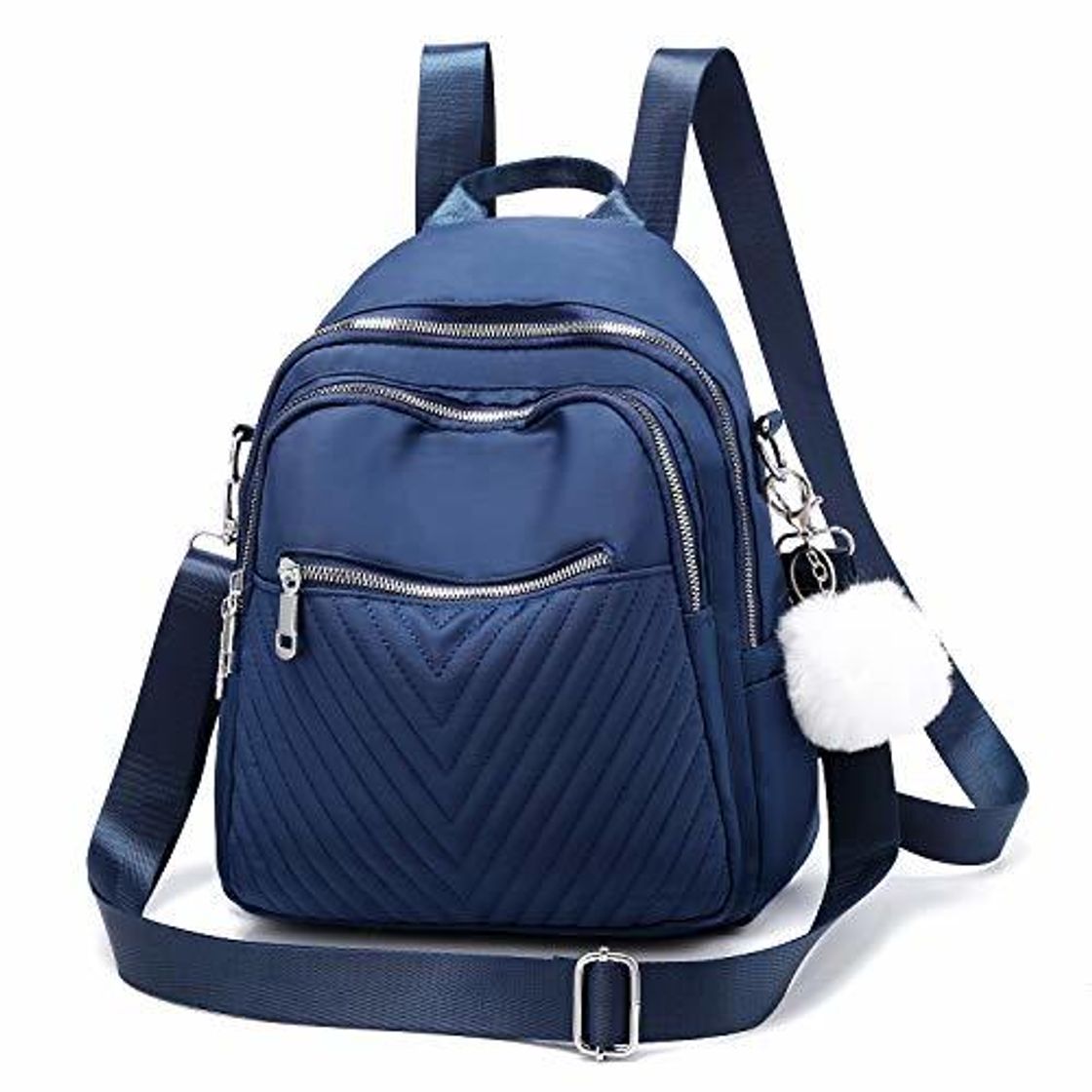 Social I IHAYNER Mochila Monedero para mujer Moda Mini mochila Nylon Mochila resistente