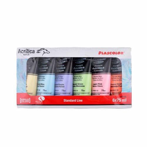 Categoría de hogar Pinturas acrílicas Pastel, amplia gama de colores. Tubos de pintura acrílica profesional.