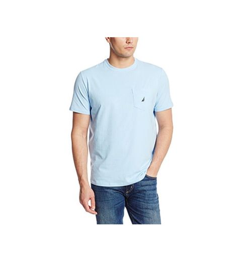 Nautica V41050 Camiseta, Azul