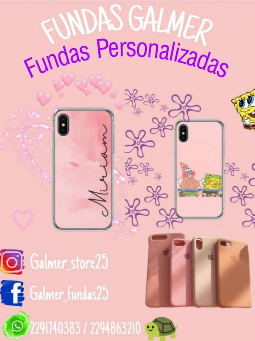 Moda ¡FUNDAS PERSONALIZADAS!