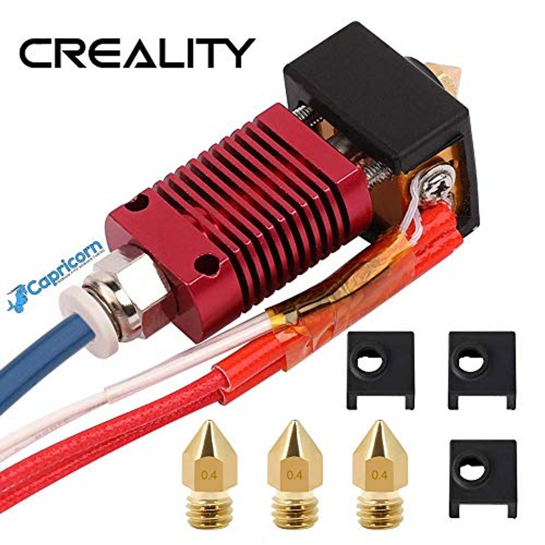 Producto Ender 3 Pro Extruder Hot End con tubo de PTFE de 1