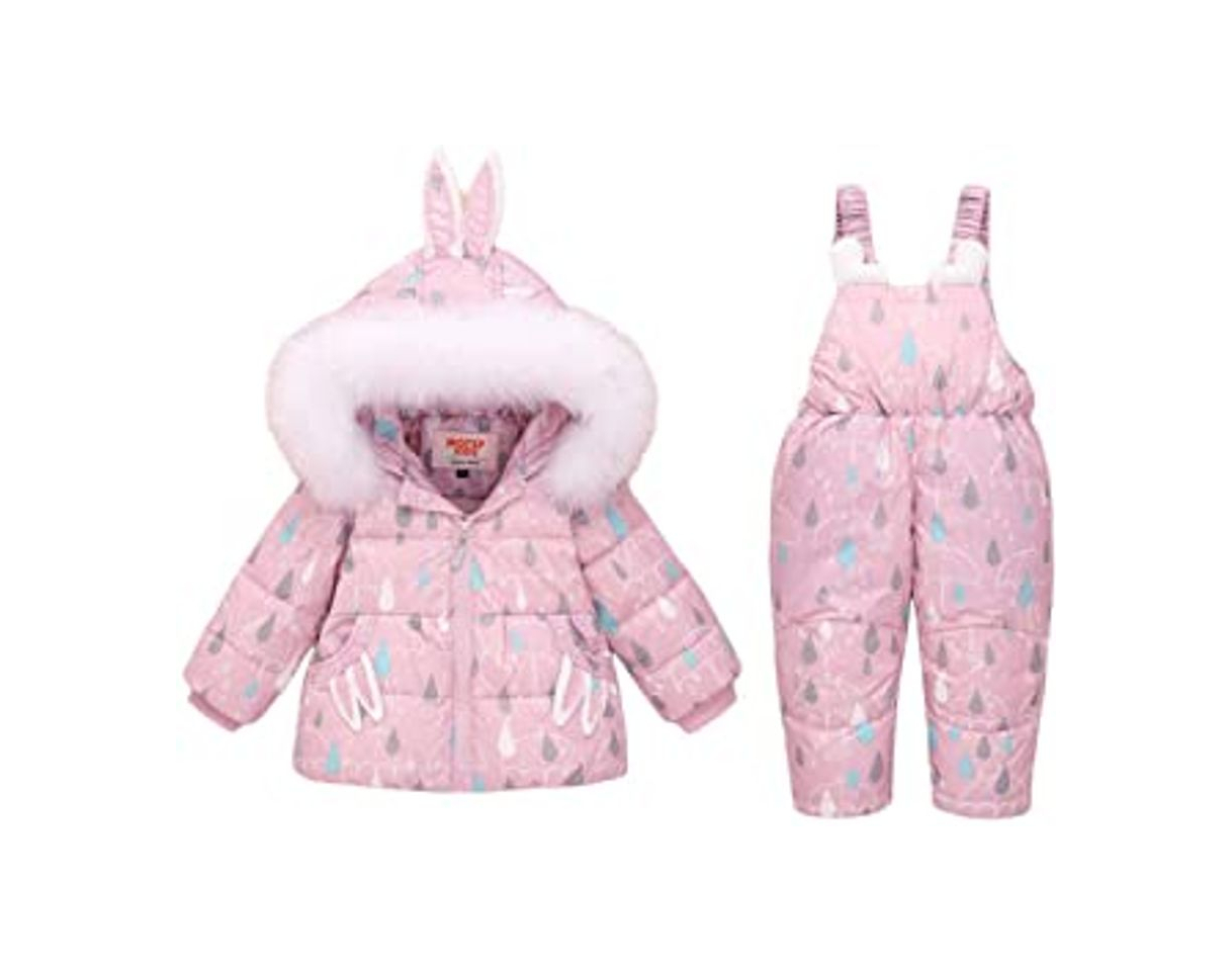 Social Ropa Niña, ASHOP Ropa de Bebe Niña Invierno 2019 Chaqueta con Capucha