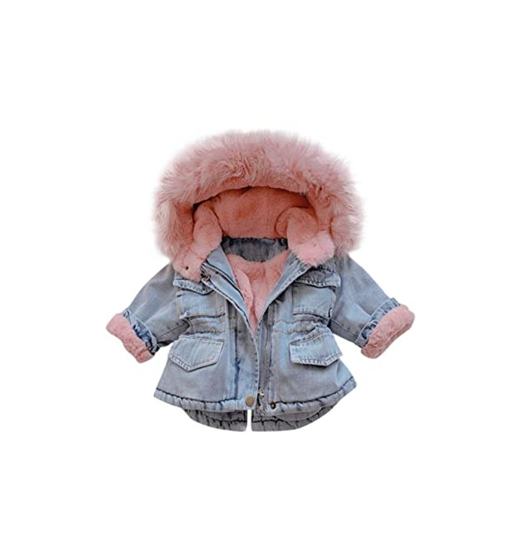 Social Ropa Niña, ASHOP Ropa de Bebe Niña Invierno 2019 Chaqueta con Capucha