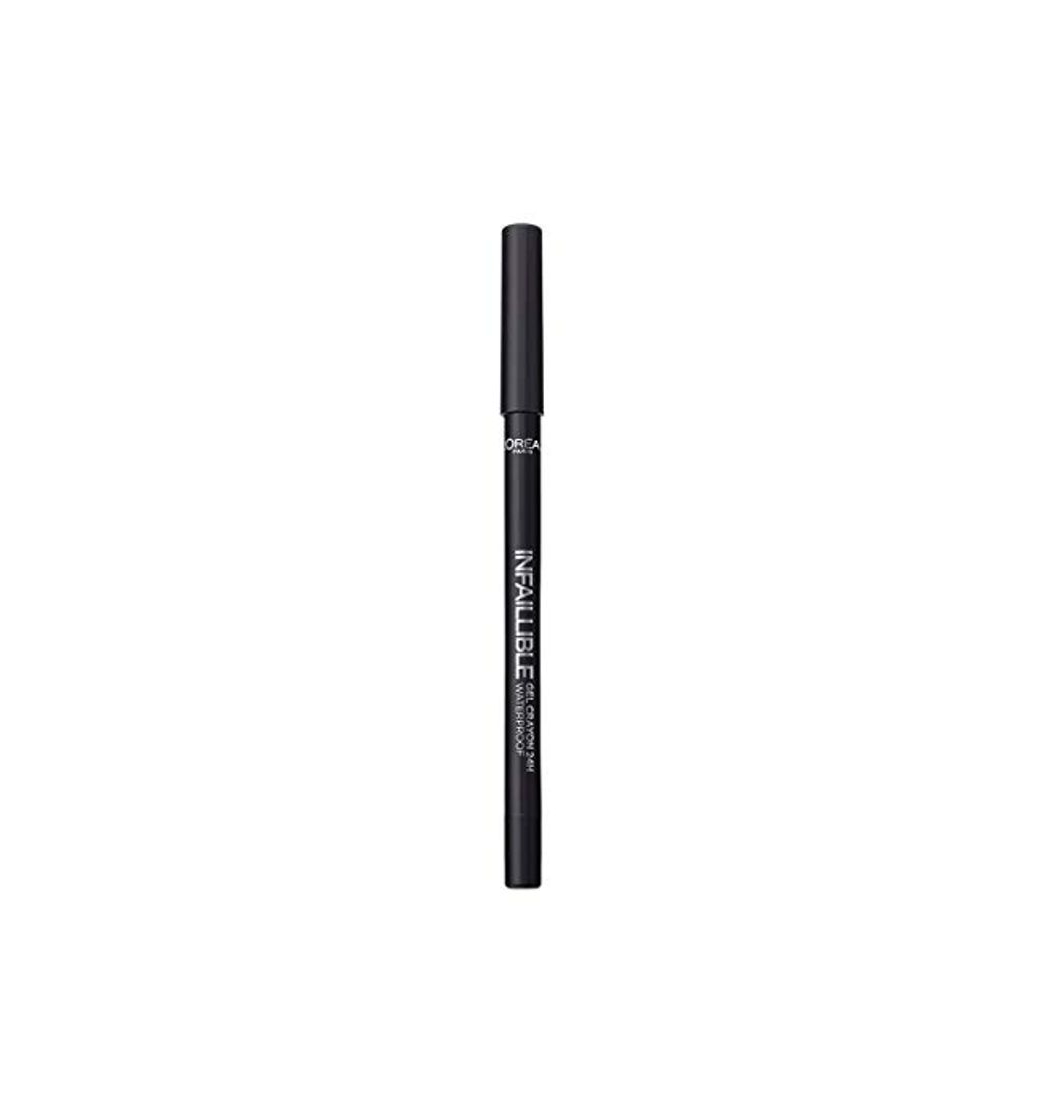 Beauty L'Oreal Paris Infalible Gel Crayon 24H Lapiz de Ojos Gel Waterproof 01