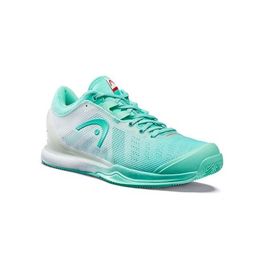 Head Sprint Pro 3.0 Clay Women Zapatillas de Tenis, Mujeres, Turquesa