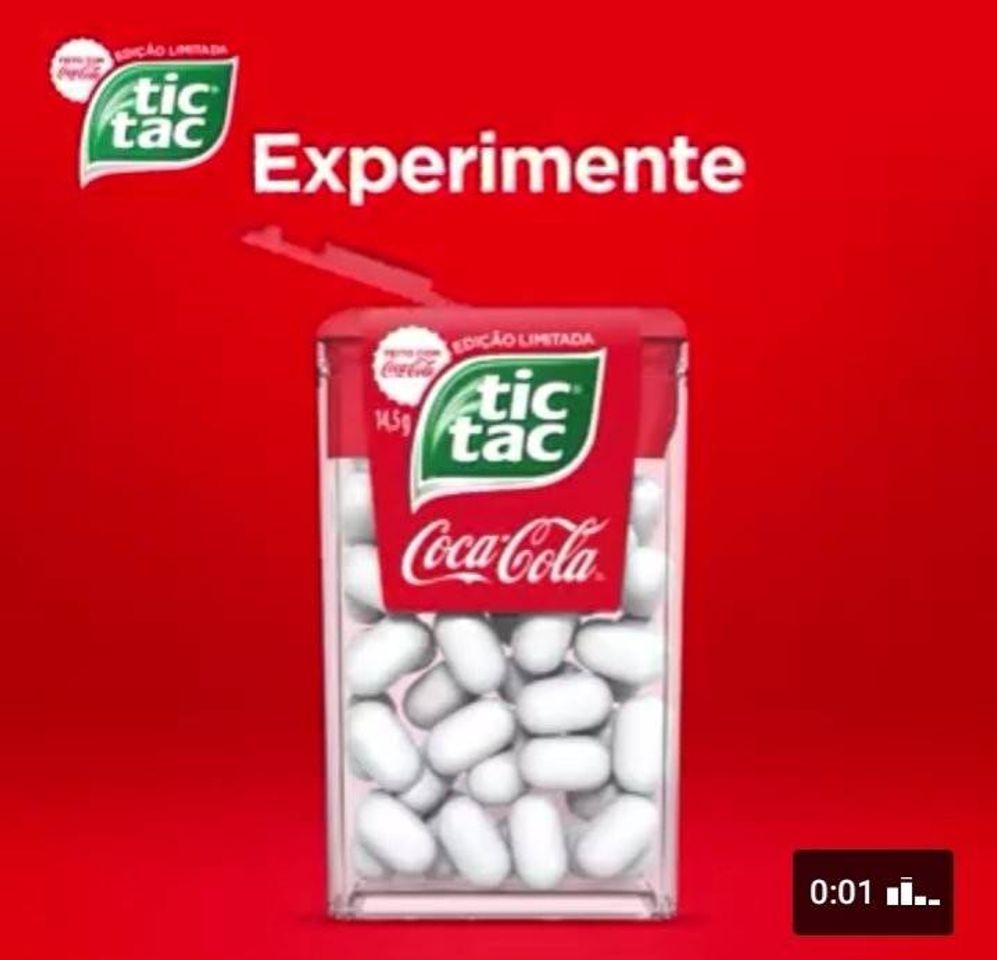 Moda Tic Tac Sabor Coca cola