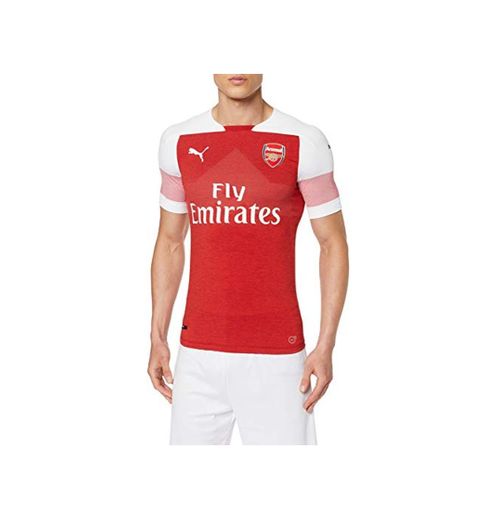 PUMA Arsenal FC Home Shirt Authentic Evoknit SS with EPL Sponsor Jersey