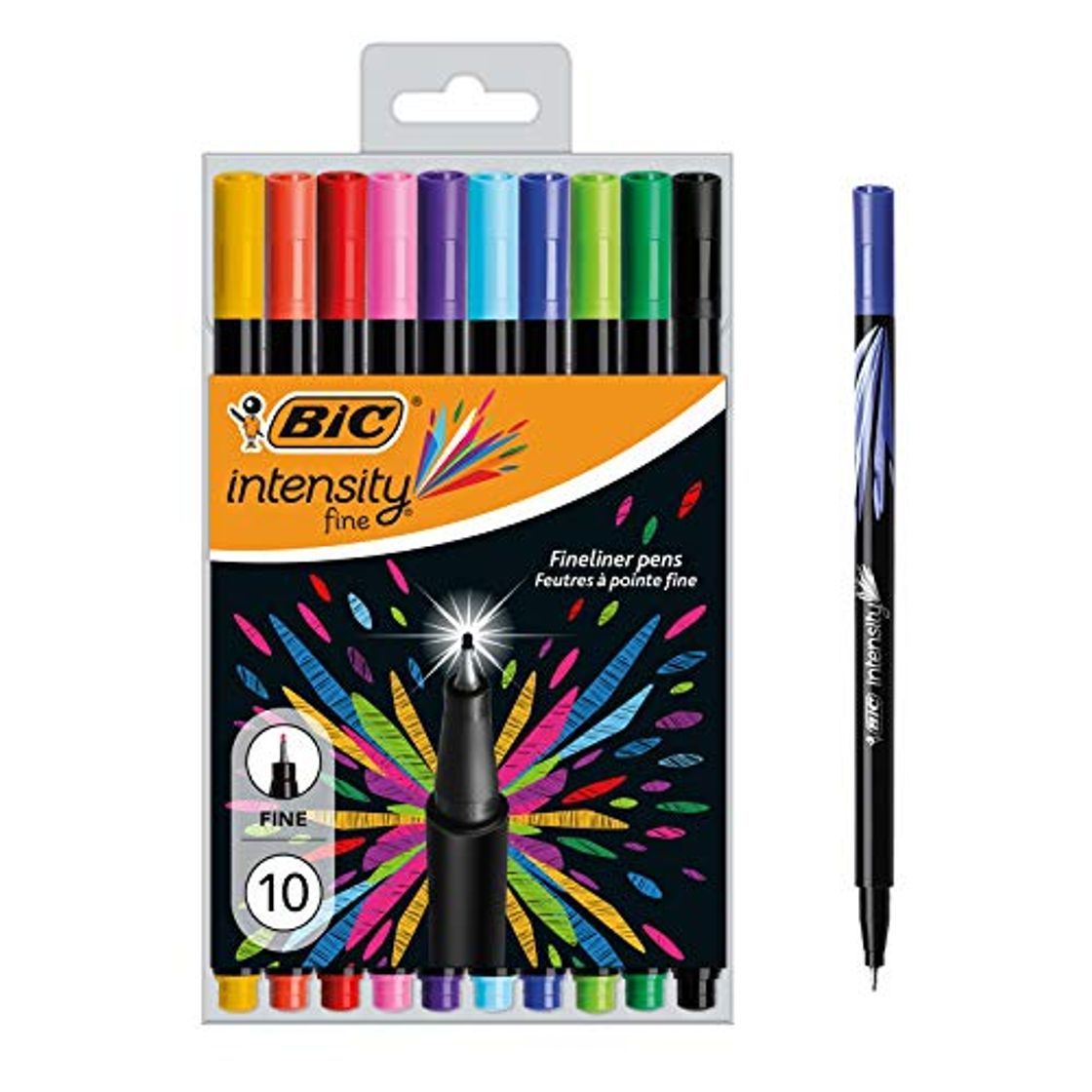 Product BIC Intensity Fine - Blíster de 10 unidades, rotulador punta fina