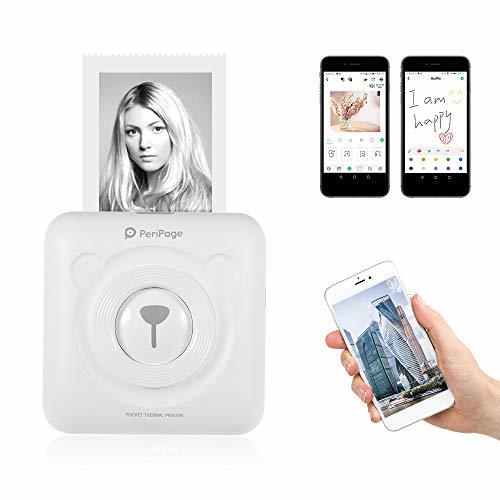 Social Aibecy goojprt peripage Mini Pocket Impresora térmica inalámbrica BT Image Etiquette Photo