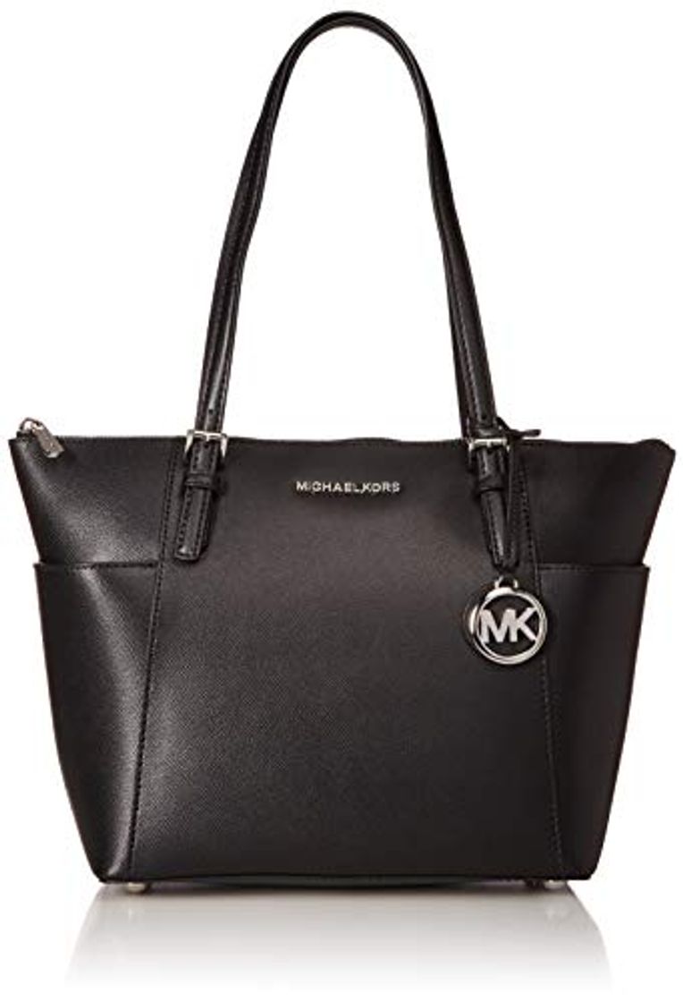 Social Michael Kors Jet Set Item, Bolso Totes para Mujer, Negro