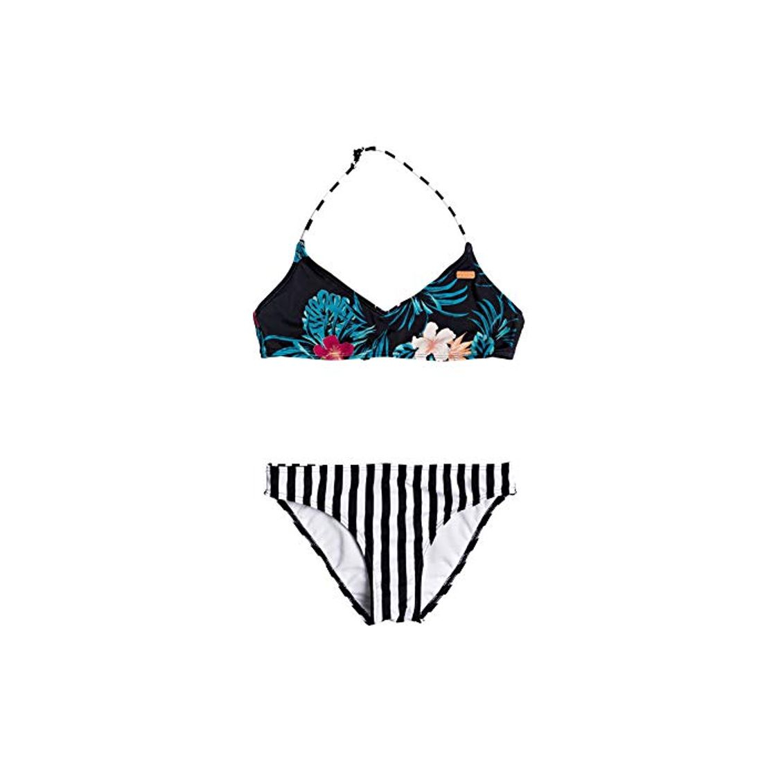 Fashion Roxy Sunkissed - Conjunto De Bikini Bralette para Chicas 8-16 Conjunto De