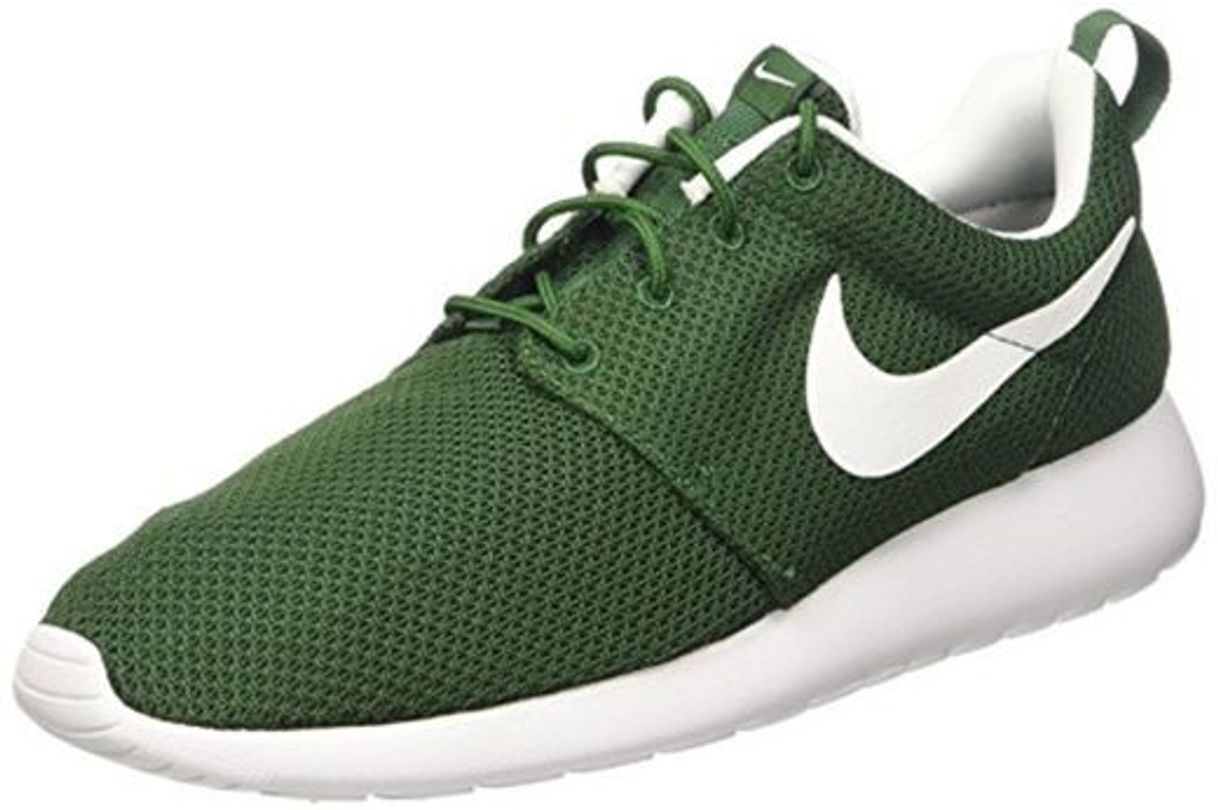 Social Nike Roshe One, Zapatillas de Running para Hombre, Verde/Blanco