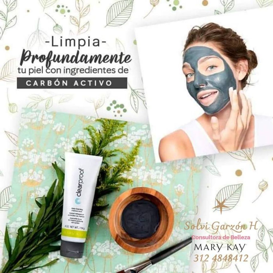 Fashion Mascarilla carbón activado Mary kay 