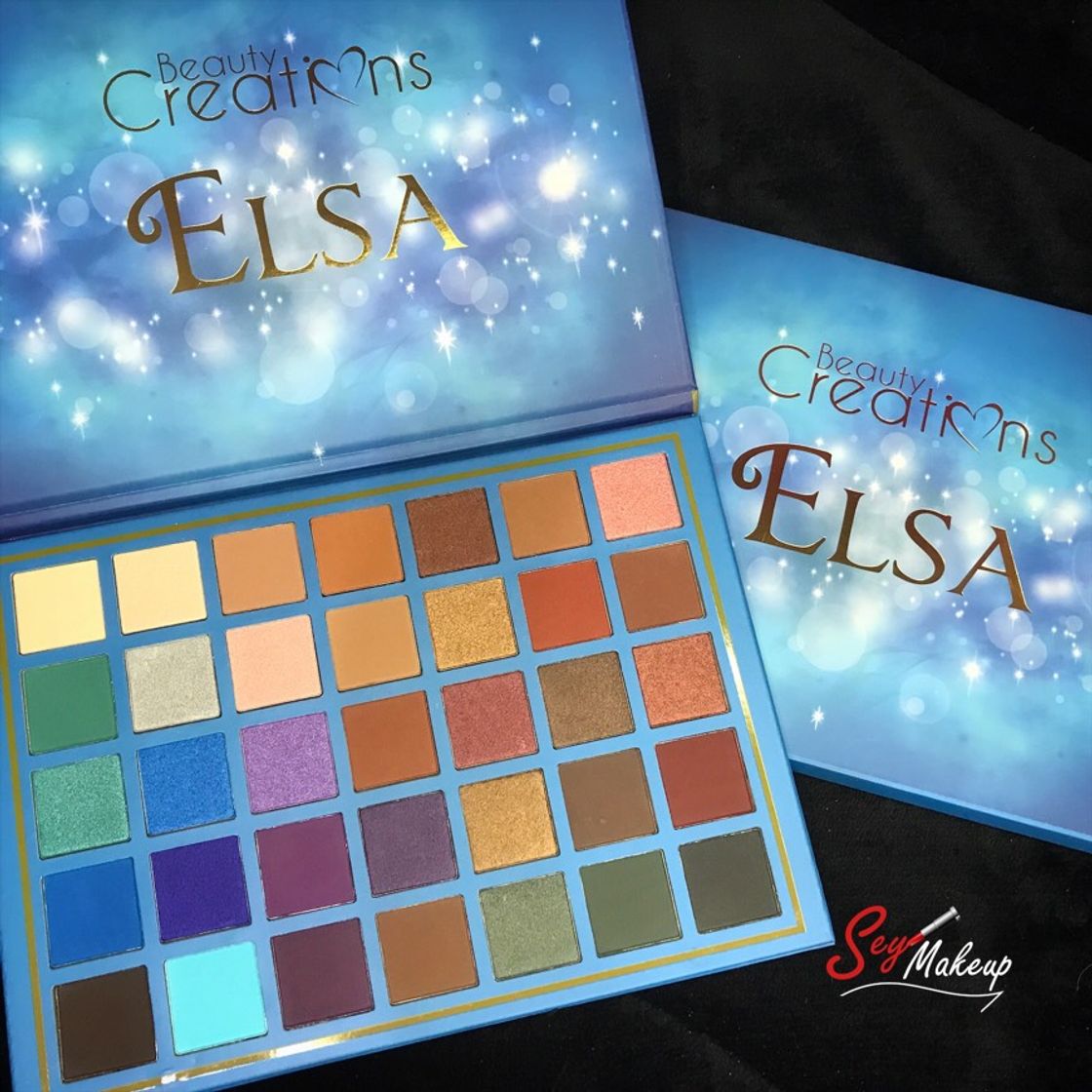 Social Beauty Creation Elsa 35 Color Elsa Eyeshadow Palette