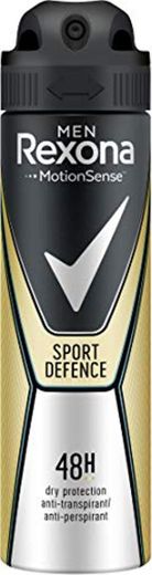 Desodorante Rexona Men en spray Sport Defence antitranspirante, Paquete de 6