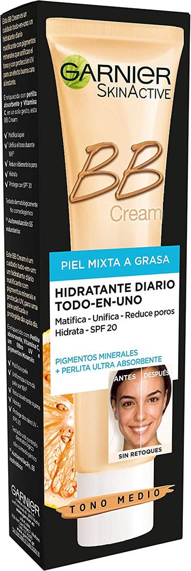 Belleza Garnier BB Cream, Crema correctora y anti-imperfecciones