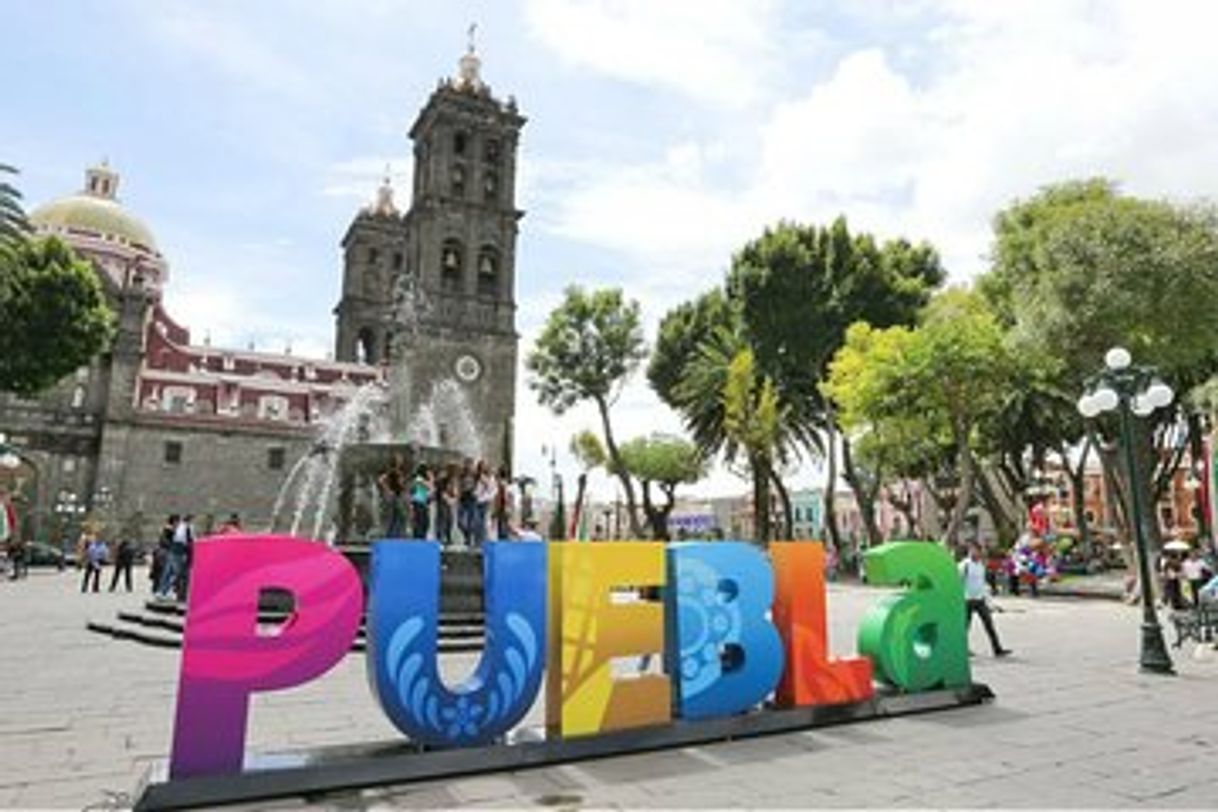 Place Zócalo de Puebla