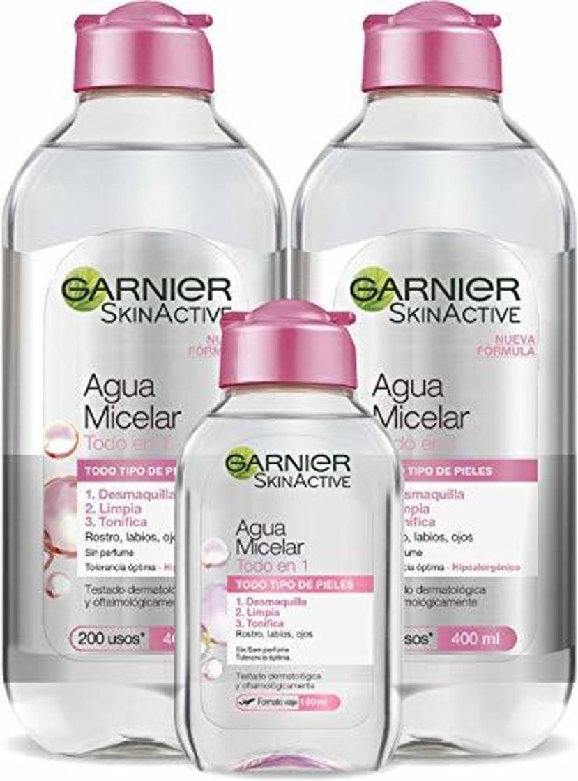 Social Garnier Skin Active Agua Micelar Clásica para Pieles Normales Todo en Uno