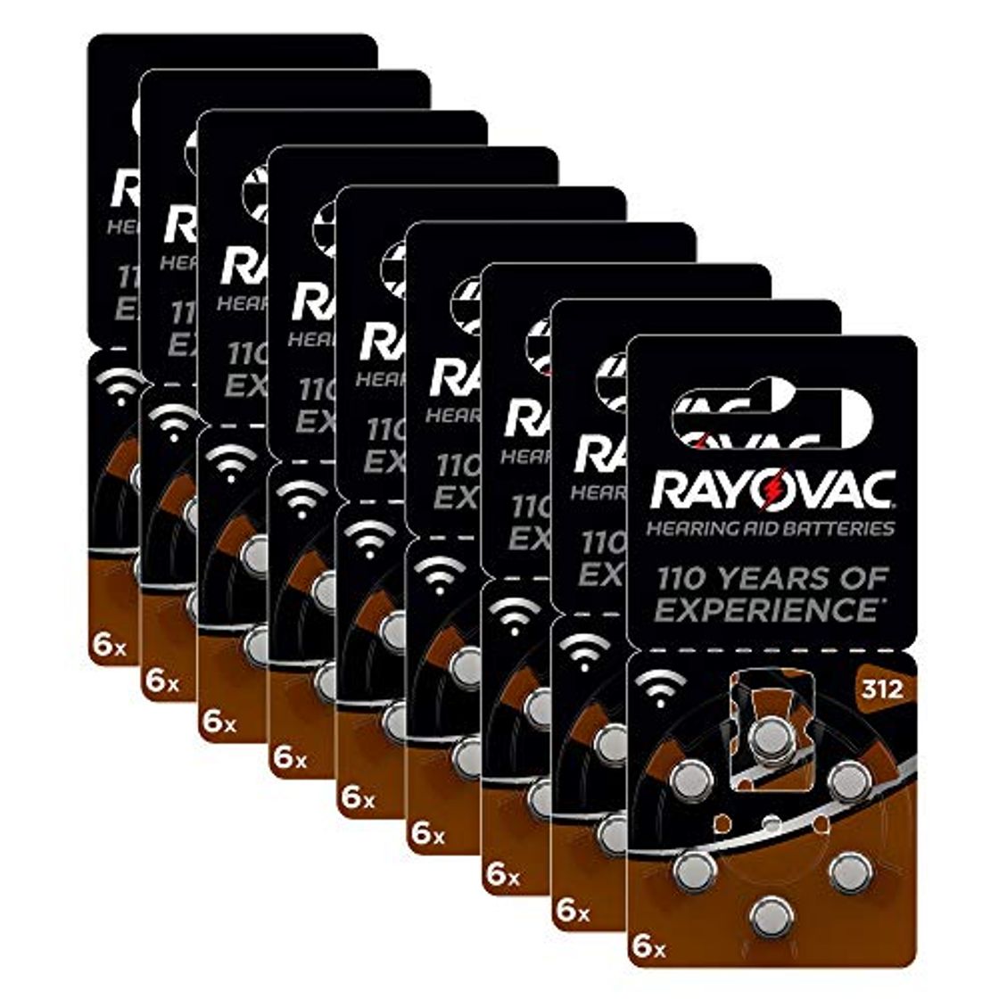 Producto Rayovac Acoustic- Pilas de audífono Zinc Aire A312