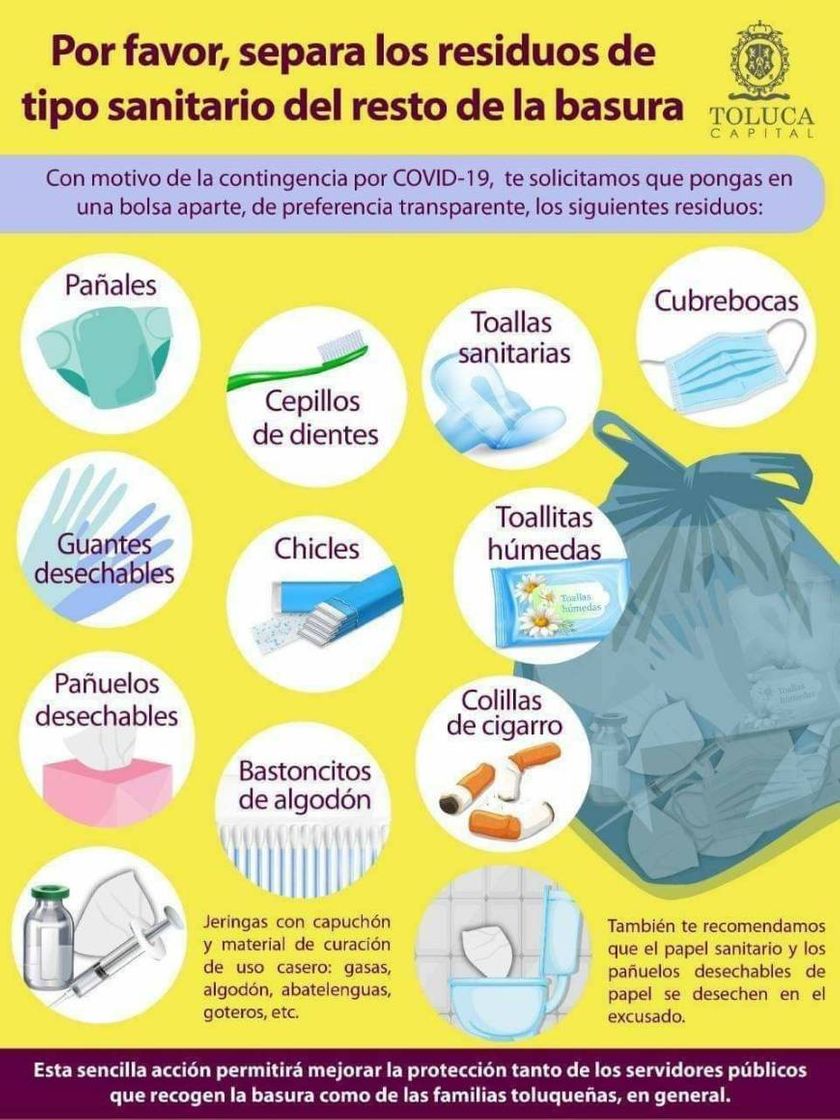 Moda Separa tu basura y cuida años servidores de limpia