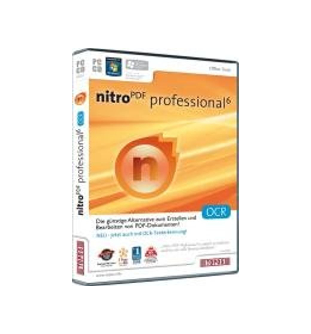 Product Nitro PDF Professional 6 OCR