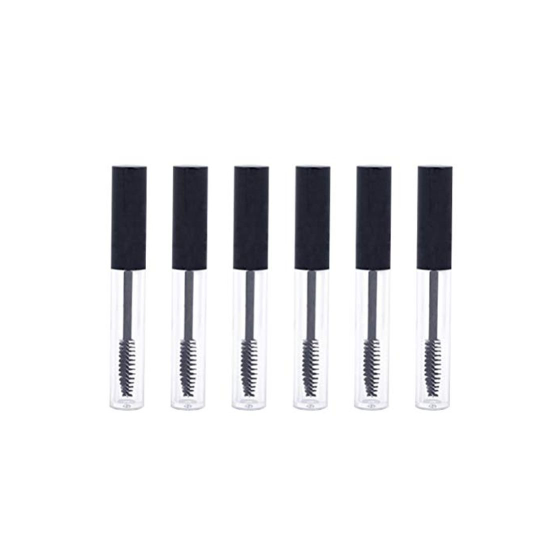 Fashion Lurrose 6 unids 1 ML Portátil Vacío Pestañas Vial Tube Crema de Pestañas Botella Mascara Tubo Muestra Contenedor Cosmético