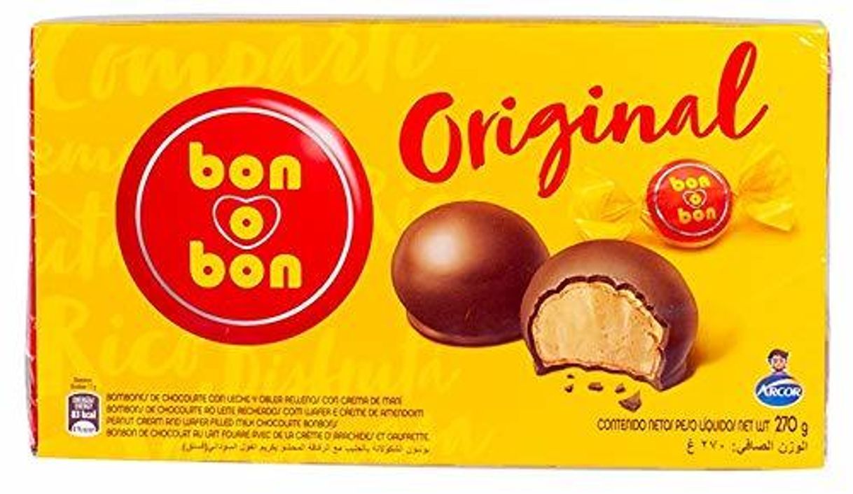 Social Bombones de Chocolate con Leche y Oblea Rellenos con Crema de Maní